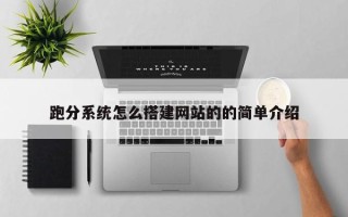 厦门跑分系统怎么搭建网站的的简单介绍